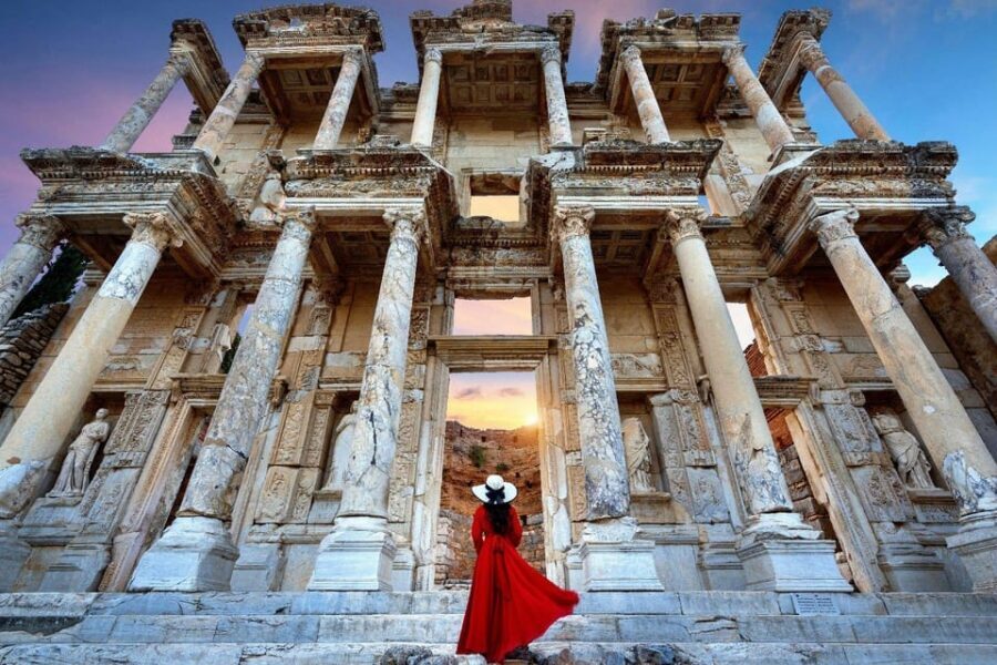 Kusadasi: Ephesus, House of Virgin Mary, and Temple Tour - Entering Ephesus: how to make the ruins feel real