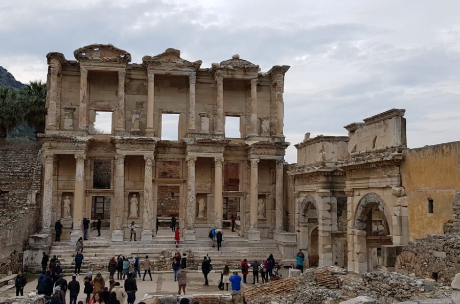 Kusadasi Port:Biblical Private Ephesus Tour | Skip-the-Line - St. John Basilica over the burial site: what Justinian built