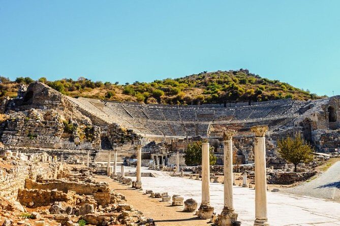 Kusadasi Shore Excursion: Ephesus Sightseeing Tour with Lunch - St John’s Basilica: columns, mosaics, and symbolism