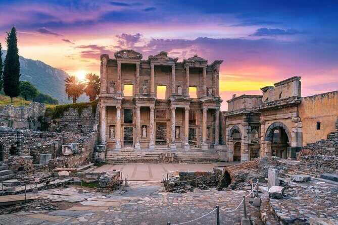Small Group Ephesus Full Day Tour with Lunch + Entry Fees - Isa Bey Mosque: a 14th-century silhouette on the hills