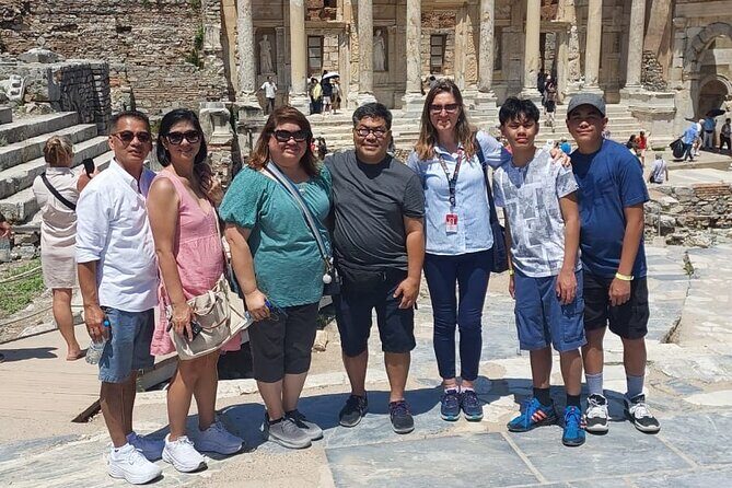 Small Group Ephesus Shore Excursion from Kusadasi Port - The Quick Hits Inside the Site: Domitian, Hadrian, Great Theater, Trajan Fountain
